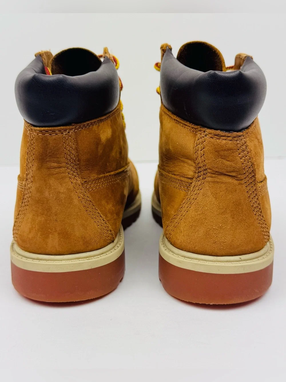 Timberland Kid's Waterproof Boots. Non marking sole. Nubuck leather. Size 2.5.